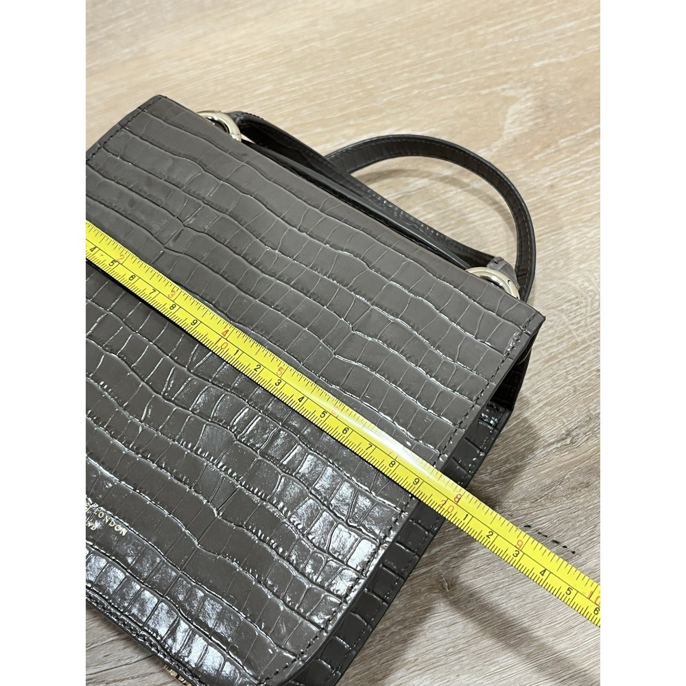 Aspinal Of London Gigi Crocodile Embossed Leather Bag - Picture 14 of 14